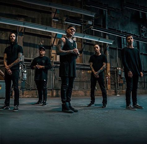 Rock Bands Photography, Broken Bonds, Chelsea Grin, Band Photoshoot, Snow Photoshoot, Metalcore Bands, Rock Photography, Band Group, Band Photography