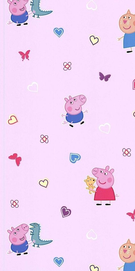 Peppa Pig Background Explore more Animal, Animated, Anthropomorphic, Astley Baker Davies, Female Piglet wallpaper. https://www.whatspaper.com/peppa-pig-background-11/ Peppa Wallpaper, Peppa Pig House Wallpaper, Piglet Wallpaper, Peppa Pig Background, Pig Background, Scary Wallpapers, Peppa Pig Christmas, Peppa Pig House, Pig Artwork