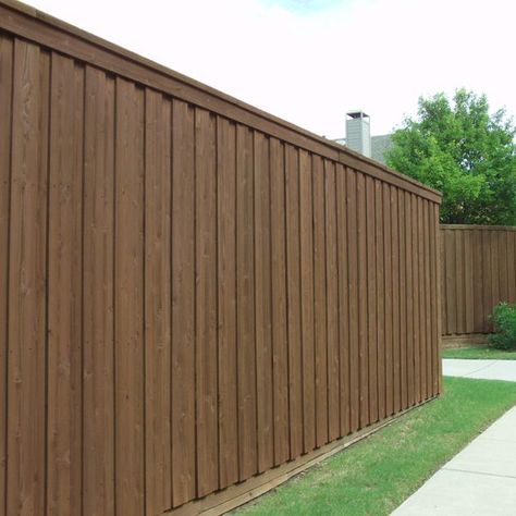 Grey Fence Stain, Fence Stain Ideas, Transparent Fence, Cedar Fence Stain, Redwood Fence, Grey Fences, Exterior Wood Stain, Fence Stain, Staining Deck