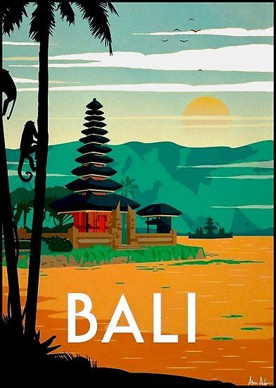 A Fine Art High Definition Vintage Bali Tourism and Travel Advertising Poster Print. • Millions of unique designs by independent artists. Find your thing. Voyage Bali, Travel Advertising, Postal Vintage, Modern Framed Art, City Poster, Hotel Decor, Bali Travel, Poster Vintage, Travel And Tourism