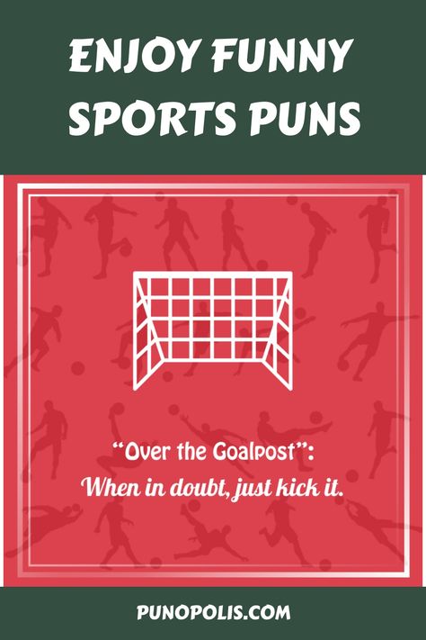 Hello sports enthusiasts and pun aficionados! Shake up your perception of sports beyond sweat and competition with a dose of humor. Explore funny sports puns, jokes, and clever twists that will leave you in stitches. Have you ever pondered why tennis players steer clear of marriage? Unravel the mystery with us! Join the fun as we bring a fresh perspective to the lighter side of the sporting world. Funny Sports Quotes, Sports Joke, Never Get Married, Never Getting Married, Track And Field Athlete, Love Means, From The Sidelines, Puns Jokes, Fresh Perspective