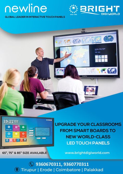 Newline Interactive Board, Led Panels, Panel Ideas, Interactive Board, Teaching First Grade, New Tech, Smart Board, Led Panel, Touch Panel