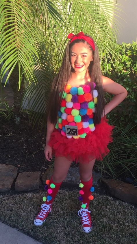 Bubble Gum Ball Machine Costume Bubble Gum Costume, Bubble Gum Halloween Costume, Bubble Gum Costume Women, Bubblegum Machine Costume, Gum All Machine Costume, Diy Gum All Machine Costume, Gum Ball Machine Halloween Costume, Diy Bubblegum Machine Costume, Halloween Gumball Machine Costume