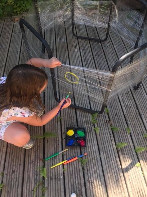 Outdoor Art Activities For Preschool, Eyfs Sensory Area, Natural Eyfs Environment, Outdoor Continuous Provision Eyfs, Outdoor Learning Eyfs, Outdoor Tuff Tray Ideas Eyfs, Eyfs Outdoor Activities, Outdoor Provision Eyfs, Outdoor Tuff Tray Ideas