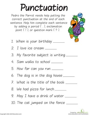 7th Grade Writing, Punctuation Activities, Punctuation Worksheets, 1st Grade Writing, First Grade Writing, Grammar Skills, Grammar And Punctuation, 2nd Grade Worksheets, 1st Grade Worksheets