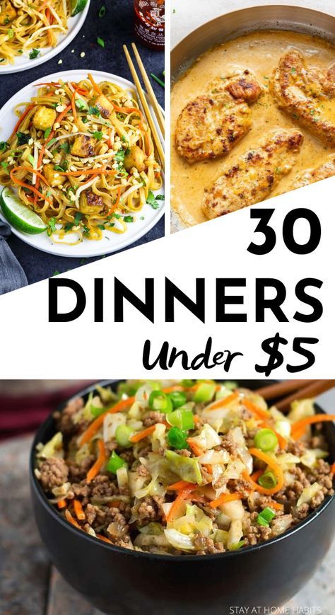 Cheap Family Dinners, Cheap Healthy Dinners, Home Habits, Cheap Meal Plans, Cheap Family Meals, Meal Planning Menus, Budget Friendly Dinner, Cheap Easy Meals, Cheap Healthy