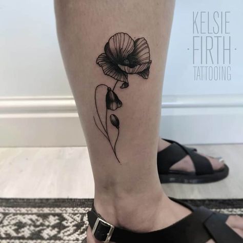 60 Beautiful Poppy Tattoo Designs and Meanings | Page 3 of 6 | TattooAdore 3d Flower Tattoos, Dogwood Flower Tattoos, Bloom Tattoo, Poppy Flower Tattoo, Poppy Tattoo, Rose Flower Tattoos, Bookish Tattoos, Orchid Tattoo, Poppies Tattoo