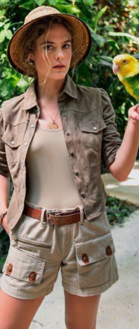 Safari Guide Costume Women, Safari Costume Women, Tourist Costume, Jungle Outfit, Explorer Costume, Safari Costume, Jungle Dress, 2020 Ford Explorer, Safari Outfit