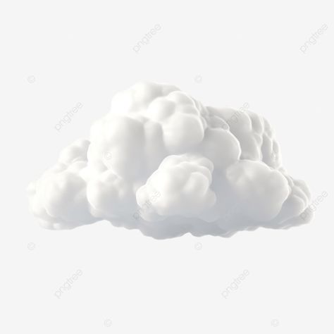 realistic cloud 3d render Cloud Rendering, Clouds White Background, Clouds Png, Photoshop Cloud, Clouds Transparent Background, Cloud Wallpaper Clipart, 3d Clouds, Food Poster Design, Design Resources