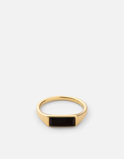 Men's Rings | Modern Designs in Classic Styles | Miansai Gold Pinky Ring, Ring Man, Mens Rings Fashion, Jasper Ring, Women's Rings, Agate Ring, Onyx Ring, Fine Earrings, Men's Rings