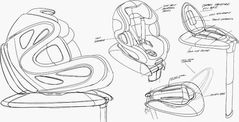 Car Seat Design, New Modern House, Child Safety Seat, Look Wallpaper, Child Car Seat, New Century, Wallpaper Magazine, Concept Car Design, Baby Seat