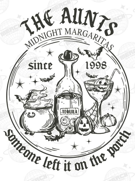 Practical Magic Svg, Midnight Margaritas Practical Magic, Practical Magic Halloween, Midnight Margaritas, Witch Png, Png Products, Fall Png, Halloween Shirts, Practical Magic