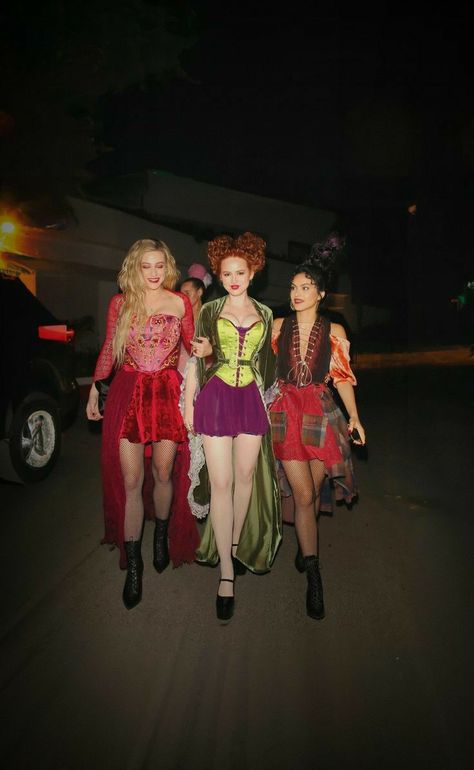 Mary Sanderson Costume, Hocus Pocus Halloween Costumes, Hermanas Sanderson, Halloween Dress Up Ideas, Halloween Inspired Outfits, Sister Halloween Costumes, Disney Villain Costumes, Clueless Halloween Costume