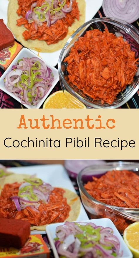 Pork Pibil Recipe, Slow Cooker Cochinita Pibil, Yucatan Food Recipes, Mayan Food Recipes, Cochinita Pibil Recipe Slow Cooker, Yucatan Recipes, Mayan Recipes, Cochinita Pibil Recipe, Yucatan Food