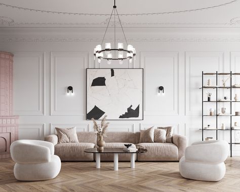 Modern Neoclassical Interior, Neoclassical Living Room, Neoclassical Interior Design, Modern Neoclassical, Neoclassical Design, Neoclassical Interior, Main Point, Interior Design Consultation, Classic Interior Design