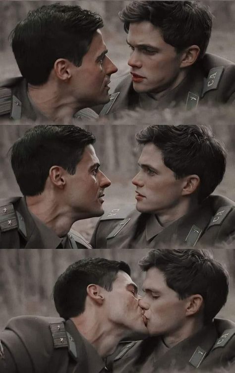 Two People About To Kiss Reference, Stay 2005 Wallpaper, Two Man Kiss, Love At First Sight Aesthetic, Oleg Zagorodnii, Tom Prior, Mlm Movies, You Series, Men Icon