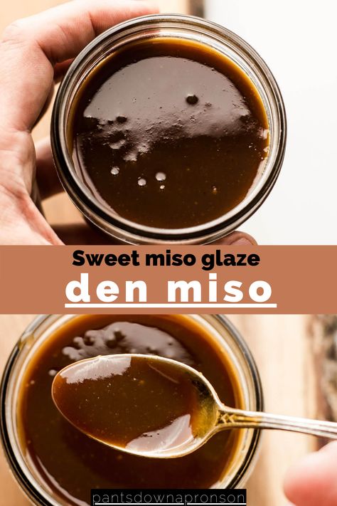 The Japanese way of doing barbecue is by glazing in umami rich sweet and salty sauces. You can use den miso to glaze meat, fish, vegetables or tempeh to perfection.   #miso #japaneserecipes #glaze #bbq Miso Bbq Sauce, Miso Glaze Recipe, Miso Sauce Recipe, Miso Paste Recipes, Filipino Street Food, Miso Recipe, Japanese Sauce, Authentic Asian Recipes, Miso Glaze