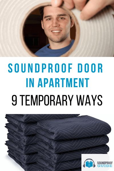 Sound Proofing Door, Soundproof Room Diy, Pocket Doors Diy, Sound Proofing A Room, Sound Proofing Apartment, Sound Proof Flooring, Soundproofing Diy, Temporary Door, Apartment Front Doors