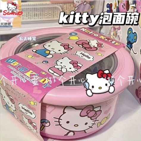 US $4.75 20％ Off | Cartoon Sanrio Accessories Hello Kittys Cartoon Cute Tableware Student Dormitory Large Heat Resistant Instant Noodle Cup Gift Noodle Cup, Noodles Bowl, Hello Kitty Kitchen, Hello Sanrio, Sanrio Accessories, Cup Noodles, Instant Noodle, Student Dormitory, Instant Noodles