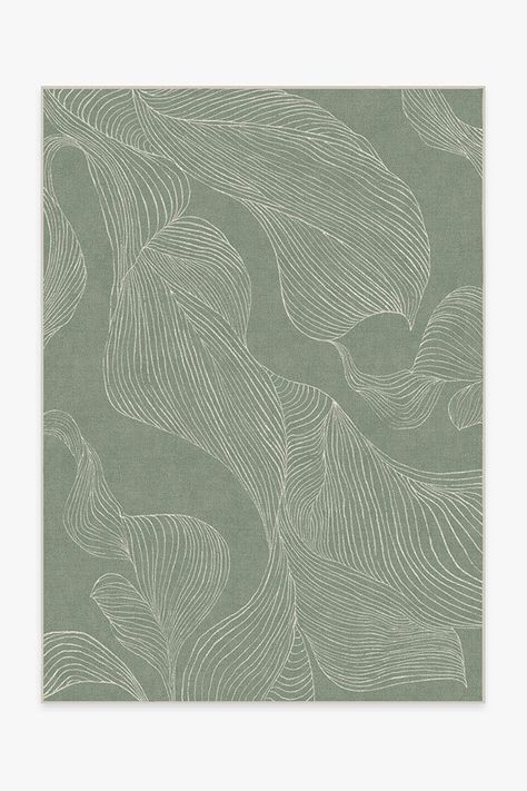 Sana Sage Green Rug | Ruggable Green Rugs In Living Room, Sage Green Rugs, Sage Green Home Decor, Mint Green Rug, Sage Green Rug, Green Outdoor Rug, Emerald Green Rug, Sage Green Background, Green Rugs