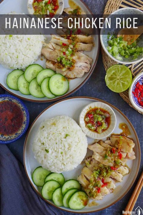 Hanan Chicken Rice, Taiwanese Chicken Rice, Instant Pot Recipes Vietnamese, Hainan Chicken Instant Pot, Easy Hainanese Chicken Rice, Hainanese Chicken Rice In Rice Cooker, Hainan Chicken Rice Recipe, One Pot Hainanese Chicken Rice, Asian Chicken Instant Pot