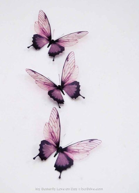 Purple Butterfly Tattoo, Butterfly Caterpillar, Creative Butterfly, Butterfly Tattoos For Women, Butterfly Art Painting, Butterfly Quotes, My Butterfly, Butterfly Butterfly, Butterfly Decor