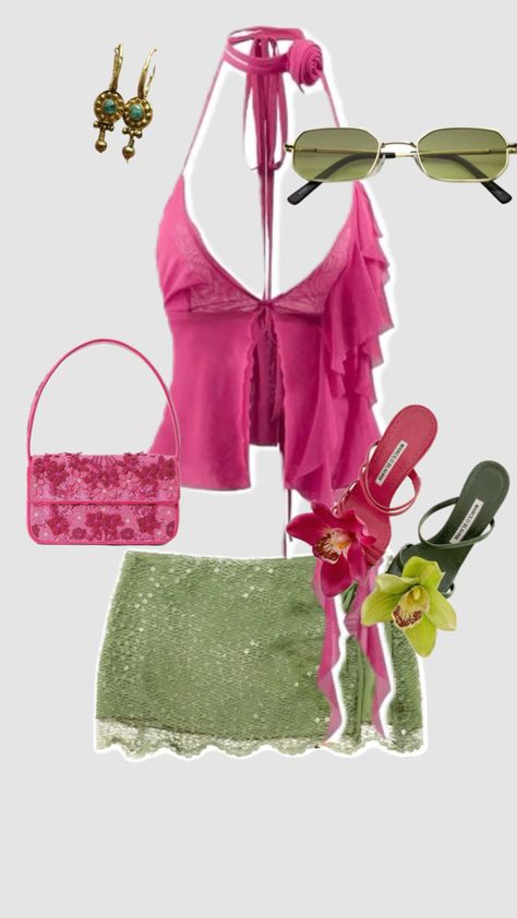 Lil Flora moment #outfit#pink#spring2024#springoutfitidea Swimsuits Outfits, Outfit Pink, Winx Club, Club Outfits, Barbie Fashion, Aesthetic Clothes, Halloween Costumes, Outfit Inspirations