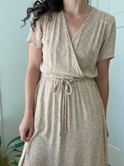 I’ve been wanting to make a Christy Dawn inspired dress for a while and I think this is the perfect pattern for it! The Orchid […] Christy Dawn Dress Sewing Pattern, Orchid Dress, Drawstring Waist Dress, Christy Dawn Dress, Sewing To Sell, Dress Patterns Free, Christy Dawn, The Orchid, Handmade Wardrobe