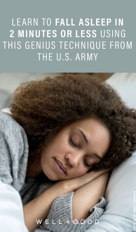 How to fall asleep quickly, according to the U.S. army | Well+Good How To Fall Asleep Quickly, Better Sleep Tips, What Helps You Sleep, Ways To Sleep Better, Help Me Sleep, Ways To Fall Asleep, Fall Asleep Quickly, How Can I Sleep, Sleep Hacks