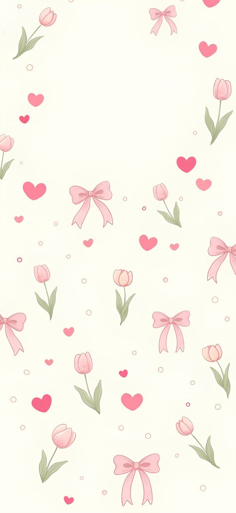 Wallpers Pink, Simplistic Wallpaper, Cute Home Screen Wallpaper, New Wallpaper Iphone, Pink Wallpaper Backgrounds, Bow Wallpaper, Floral Wallpaper Iphone, Wallpaper Doodle, Simple Phone Wallpapers