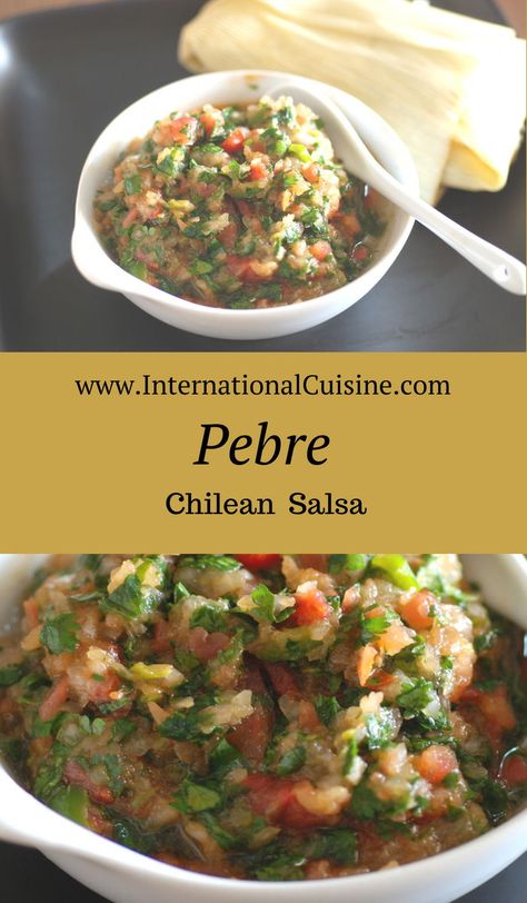 Chilean Pebre Recipe, Pebre Chileno Recipe, Chilean Pebre, Pebre Recipe, Chile Food, South American Recipes, Chile Recipes, Chilean Recipes, Pisco Sour