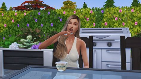 Hit The Gym, Macaroni Cheese, Sims 4 Custom Content, Custom Content, Sims Cc, The Gym, Sims 4, Healthy Breakfast, Yogurt