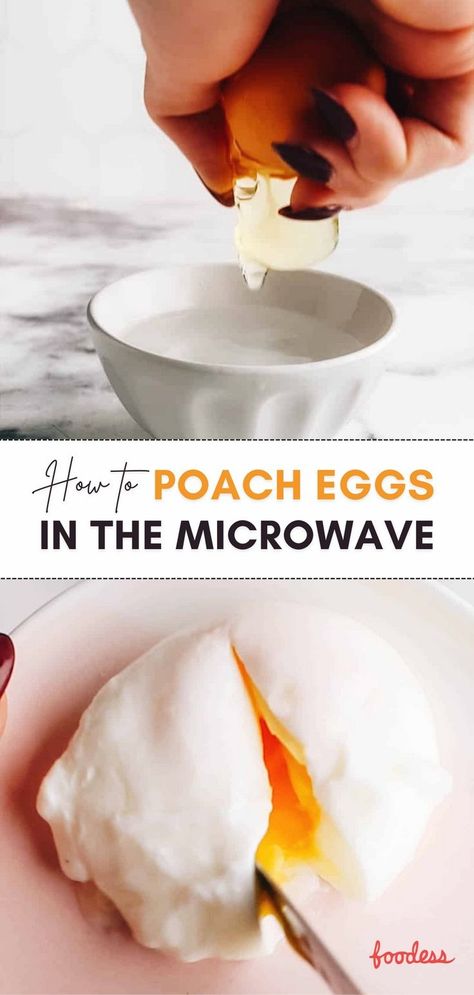 Do you love poached eggs but hate the hassle? Poaching eggs can be tricky, but I have a solution for you! With this easy microwave method, you can have perfect poached eggs in a matter of minutes. All you need is a Microwave-safe dish, something to Cover the dish, Microwave, Boiled tap water, Egg, and Vinegar. Plus, cleanup is a breeze with this technique. So what are you waiting for? Read the full blog to learn how to poach eggs in the Microwave. Microwave Poached Eggs, Poached Eggs Microwave, Egg In The Microwave, Poached Eggs Breakfast, Eggs In The Microwave, Cooking Poached Eggs, Easy Poached Eggs, Poaching Eggs, Eggs In Oven