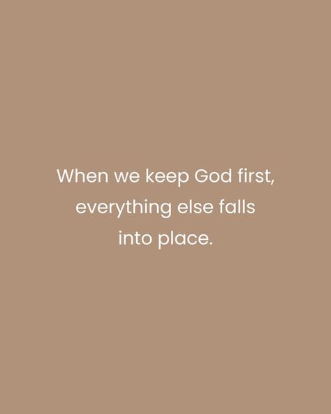 Keep God First, When Everything Falls Apart, Place Quotes, Relationship With Jesus, God Is Amazing, Boss Babe Quotes, Babe Quotes, Inspiring Things, Positive Habits