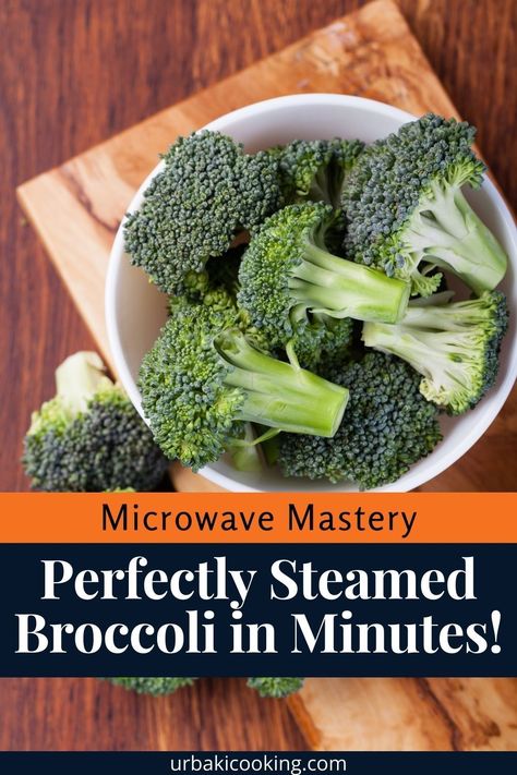 Elevate your cooking game with the speed and convenience of microwaved perfection! Learn the art of steaming broccoli swiftly without compromising its nutrient goodness. While the stovetop might be the traditional route, we're here to show you a game-changing shortcut – microwave steaming that's not just quick but also effortlessly easy.Discover a world where microwave magic trumps stovetop efforts, delivering perfectly steamed broccoli in record time with minimal fuss. Broccoli In Microwave Steam, Steamed Broccoli Recipes Microwave, Cooking Broccoli In Microwave, How To Cook Broccoli In Microwave, Cook Broccoli In Microwave, Microwave Steamed Broccoli, How To Steam Broccoli In Microwave, Microwave Steamer Recipes, Microwave Broccoli Recipes