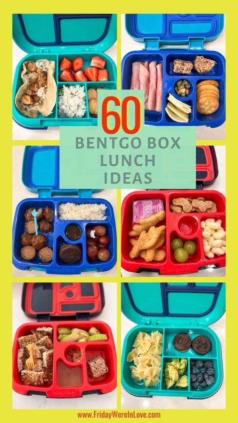 Pre K Bento Lunch Ideas, Bento Box Toddler Lunch Ideas, Bentgo Kids Cold Lunch Ideas Easy, Bentgo Kids Lunch Ideas Preschool, Kids School Lunch Ideas Bento, Bento Box Kids Lunch, Bentgo Lunch Ideas Toddlers, Back To School Lunch Box Ideas, Easy Kindergarten Lunch Ideas