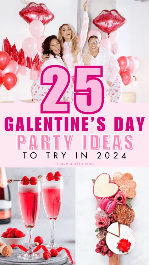 Valentines Tea Party, Galentines Day Ideas, Day Party Ideas, Valentine Tea, Galentines Gifts, Galentines Party, Valentines Day Food, Galentines Day, Thanksgiving Tablescapes