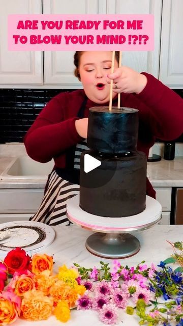 Katelyn | Dancing Baker + Teacher on Instagram: "Are you Ready to Experience the Pure Joy and Accomplishment of Stacking a Tiered Cake and Walking away with CONFIDENCE!? Step into that possibility! Grab your ticket for the Tiered Wedding Cake Class I am teaching with @howtocakeit ! 🗓️ Thursday February 22nd ⌚ 6-8pm Est! 📍Live Virtual Class With Recording Experience the transformation From One Day I'd like to ➡️ to ➡️ I know how and I LOVE what I get to do!🥰 Grab your ticket through the link in my bio today and step into that ability!💕 #sweetkatebake #tieredcakeclass #weddingcakeclass #cakedecoratingvideos #cakedecoratingvideo #cakeart #wedding #weddingcake #weddings #weddingcakeideas #utahweddingcakes #weddingday #weddingcake #nakedweddingcake #weddingflowers #caketutorial #instaca Best Cake For Stacking, 6 And 4 Inch Tiered Cake, Red Velvet Tier Cake, Stacking Cakes Tutorial, How To Stack A Wedding Cake, Wedding Cake Making, Diy Two Tier Cake, How To Stack A 3 Tier Cake, Chocolate Tiered Cake