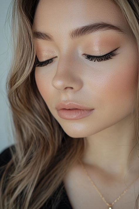 Daytime Wedding Guest Makeup, Bridesmaid Makeup Fall Wedding, Natural Makeup For Wedding Guest, Fall Bride Makeup, Monochromatic Looks, 2024 Lookbook, Skincare Favorites, Fall Wedding Makeup, Eyeshadow Tutorial For Beginners