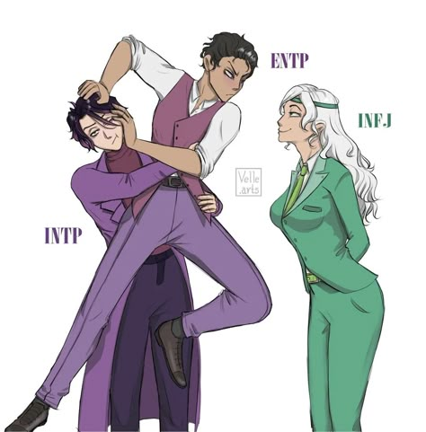 Infj Vs Other Personalities, Into And Entp Fanart, Entp X Infj Fanart Love, Istp Infj Fanart, Intj Vs Infj, Entp Infj Fanart, Intp X Infj Fanart Ship, Entp X Infj Fan Art, Intp Infj Relationship