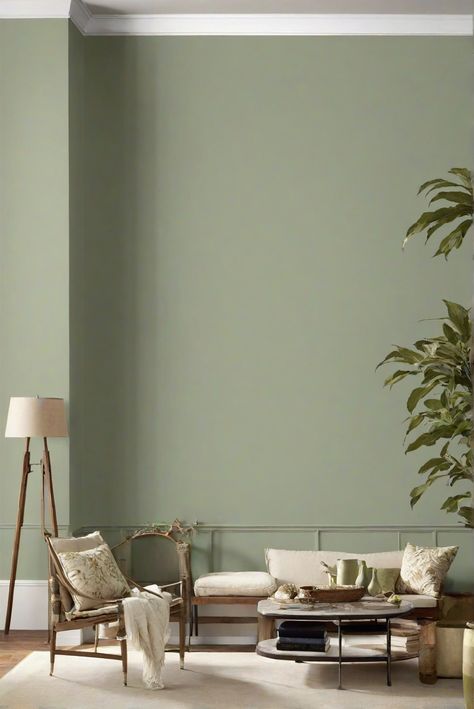 interior design consulting,home decor ideas,kitchen renovation ideas,wall painting tips Natural Green Wall Paint, Color Living Room Walls, Sage Walls Living Room, Dulux Green Paint, Pastel Green Wall, Green Wall Paint Colors, Sage Paint Color, Indoor Paint Colors, Sage Living Room