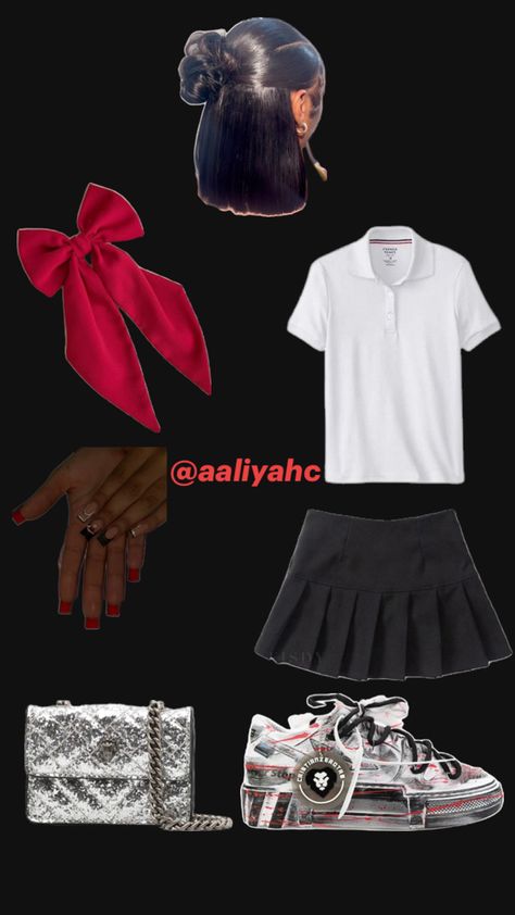 Outfits Navy Blue Pants, Uniform Skirt Outfit, School Uniform Ideas, Uniform Outfits Ideas, Cute Chill Outfits, Uniform Outfits, Uniform Ideas, Uniform Skirt, Simple Outfits For School