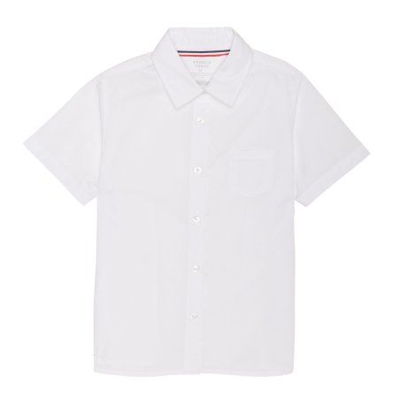 White Dress Shirt Short Sleeve, White Button Down Shirt Short Sleeve, White Button Up Shirt Short Sleeve, White School Shirt, French Toast School Uniforms, Girls School Uniform, School Uniform Outfits, Personal Closet, White Short Sleeve Shirt