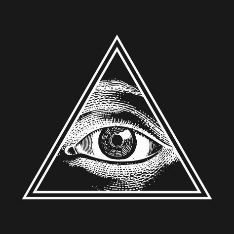 All Seeing Eye Of God Third Eye - All Seeing Eye - T-Shirt | TeePublic God's Eye, All Seeing Eye Wallpaper, Illumanti Eye, God Eye, God Sees Everything, Eye Of God, All We Need Is Love, Third Eye Logo, Third Eye Illustration