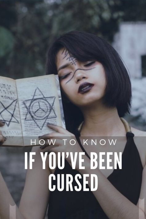 How To Know If You’ve Been Cursed Top 10 Signs You're Cursed How To Tell If You Have Been Cursed, How To Know If Someone Hexed You, How To Know If You Are A Witch, Witch Curses, Under A Spell, Wiccan Art, Mint Green Aesthetic, Dark Witch, Witch Craft