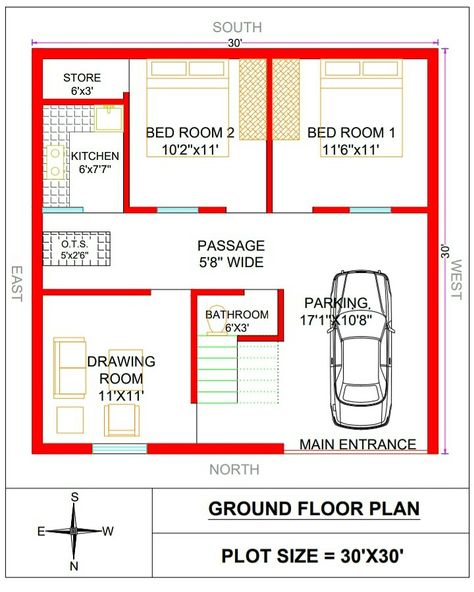 30 30 North Facing House Plans, 30x28 House Plans, 30by30 House Plans, 30 X 30 Floor Plans, 30×30 House Plan, 30x30 Floor Plans, 30x30 House Plans 2 Bedroom, 30 X 30 House Plans, 30x30 House Plans