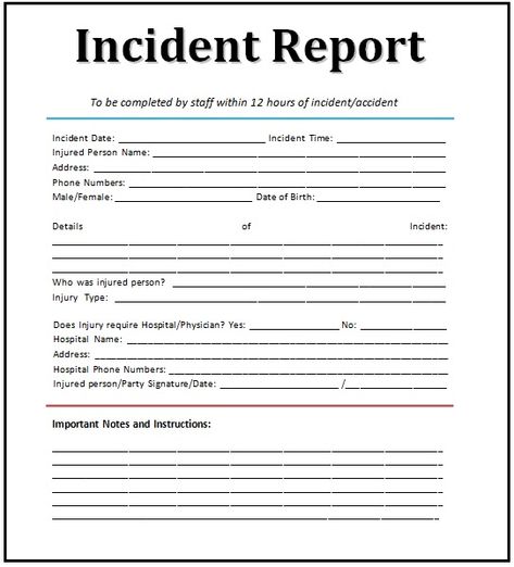 Report Writing Format, Report Writing Template, Electric Football, Incident Report Form, Haunted Woods, Law Notes, Office Templates, Bill Template, Incident Report