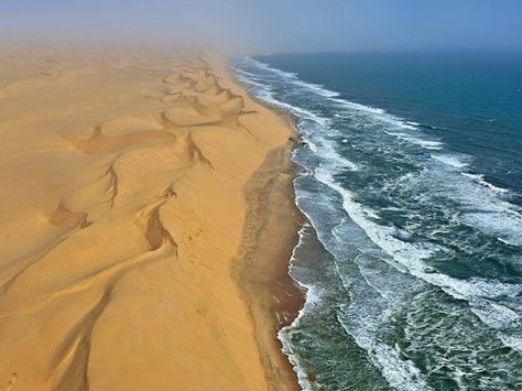 The Namib Coastal Desert, South Africa Namibia Desert, Namibia Africa, Namib Desert, Cozumel, New Delhi, Beautiful World, The Ocean, Places To See, Beautiful Nature