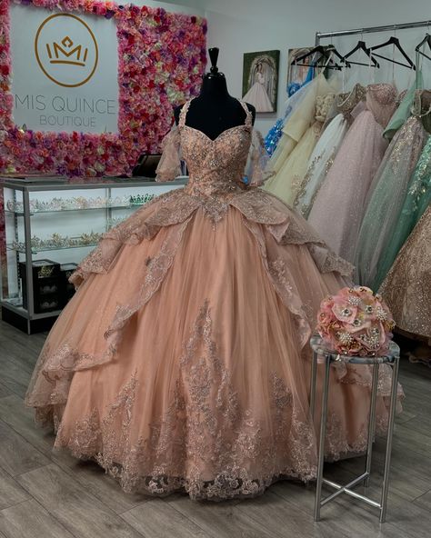 ✨SALE✨ Accessories included $860.00 $860.00 $860.00 $1,175.00 $1,175.00 Champagne Quinceanera Dress, Orange Quinceanera Dresses, Orange Quinceanera, Champagne Quinceanera, Princess Quinceanera Dresses, Quince Dresses Champagne, Champagne Quinceanera Dresses, Glitter Champagne, Wedding Gloves