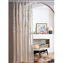 Macrame Doorway Curtain, Macrame Window Curtain, Macrame Room Divider, Boho Window, Extra Large Macrame Wall Hanging, Macrame Door Curtain, Hanging Tassels, Large Wall Hanging, Wedding Backdrops